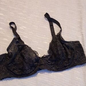 Savage X Fenty Black Lace Bra